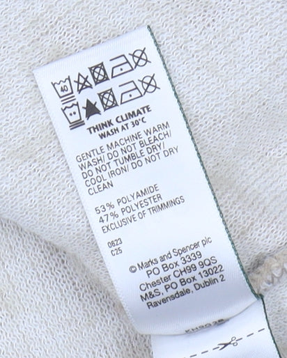 Marks and Spencer Women's Beige Animal Print Pullover Jumper