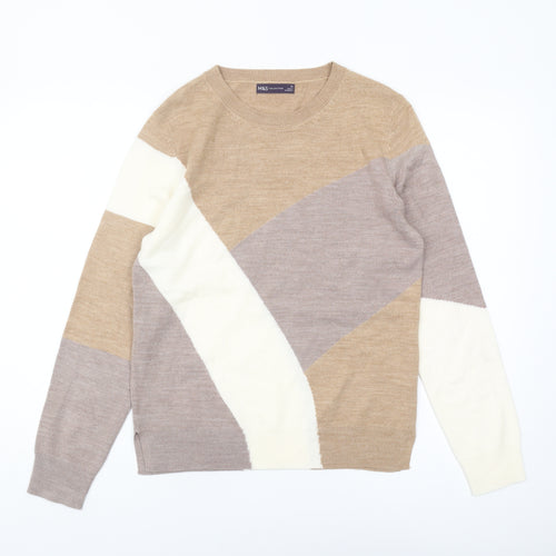 Marks and Spencer Women's Beige Pullover Jumper, Size 10