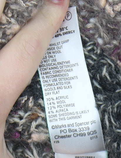 Marks and Spencer Women's Multicoloured Size 10 Jumper