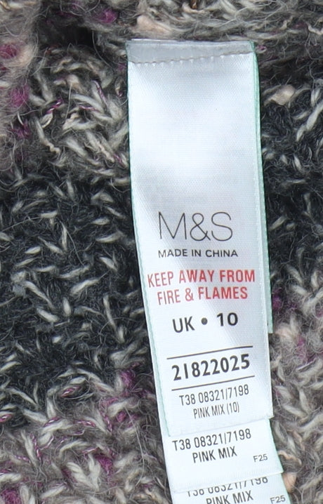 Marks and Spencer Women's Multicoloured Size 10 Jumper