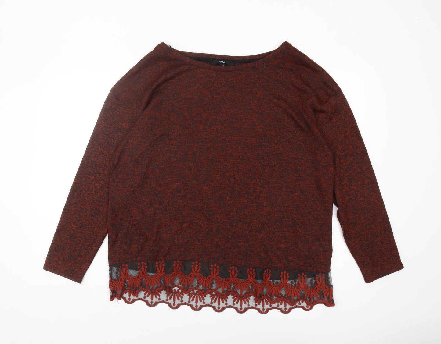 Next Women's Red Pullover Jumper, Size 18