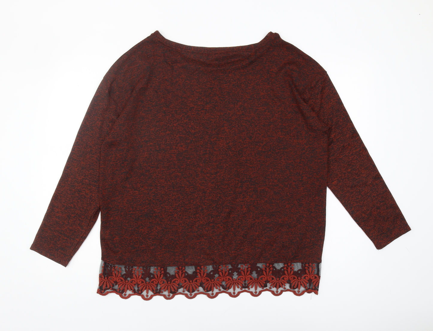 Next Women's Red Pullover Jumper, Size 18