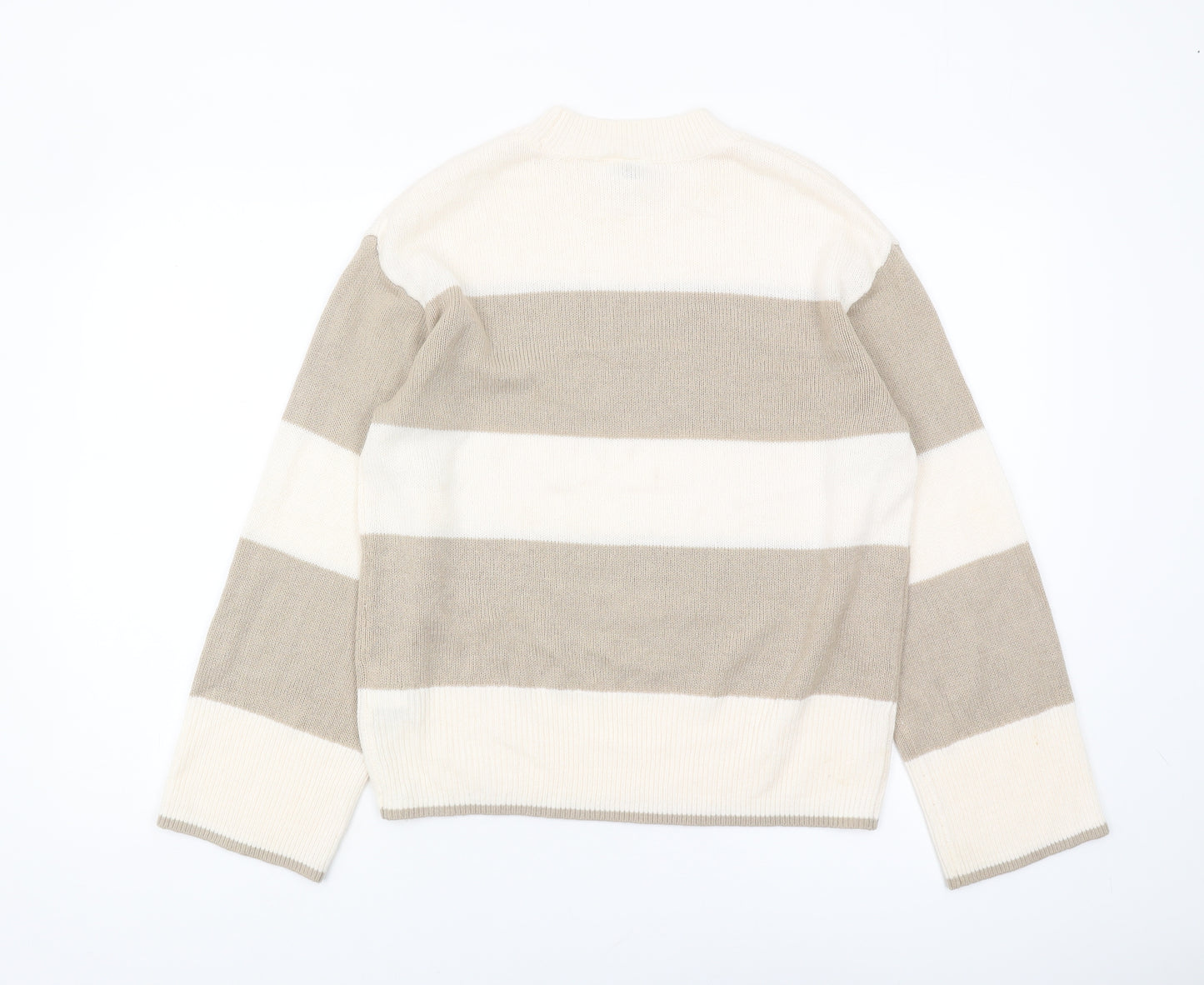 H&M Women’s Multicoloured XS Striped Pullover Jumper