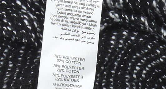 New Look Women's XS Black Jumper in Polyester Blend