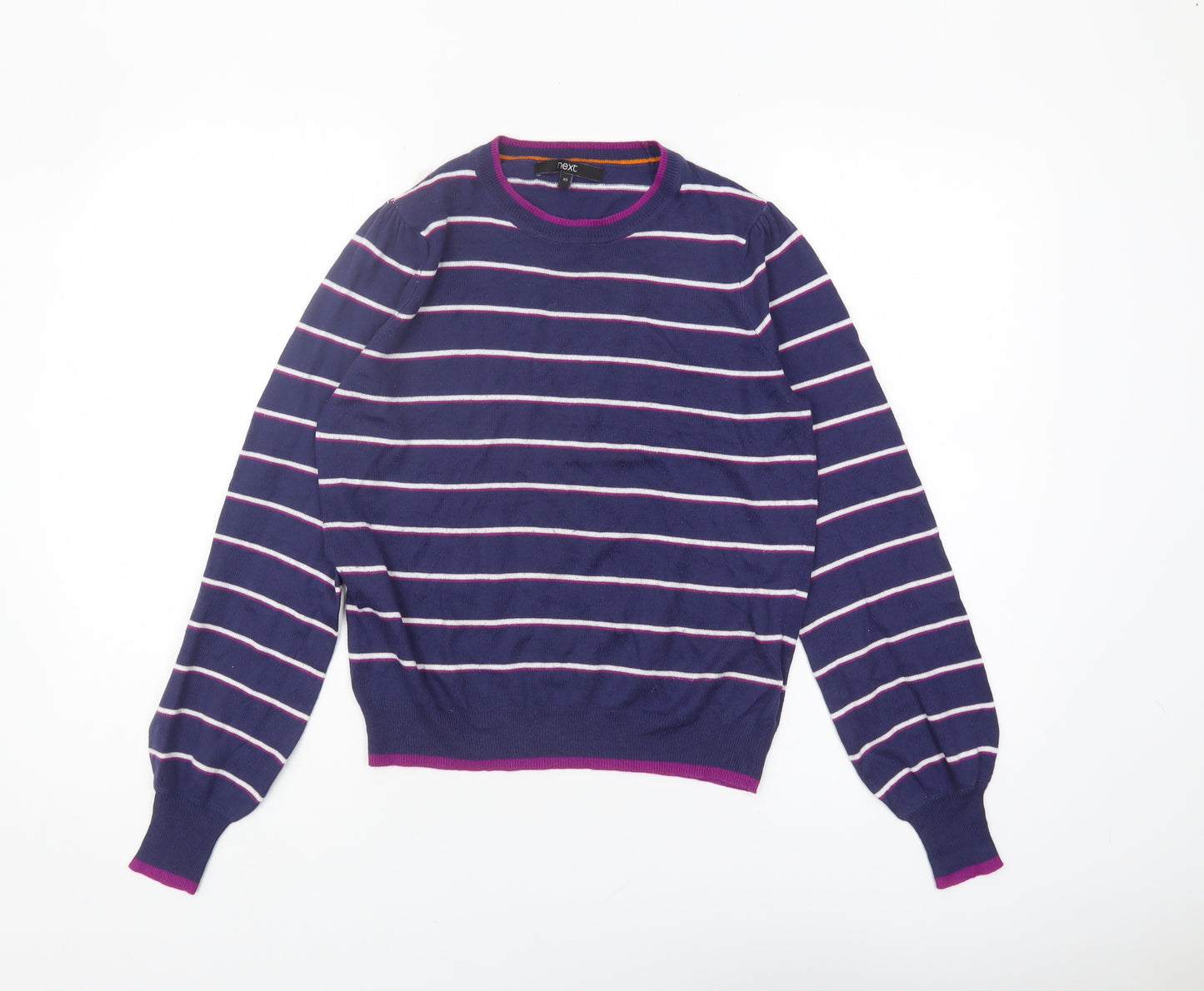 Next Women’s Multicoloured Striped Pullover XS