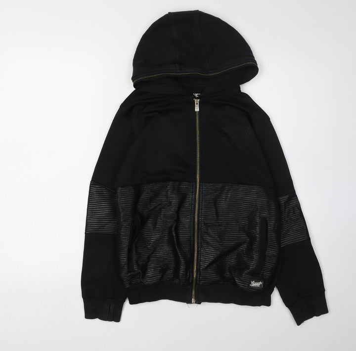 Sonneti Boys Black Full Zip Hoodie 12-13 Years