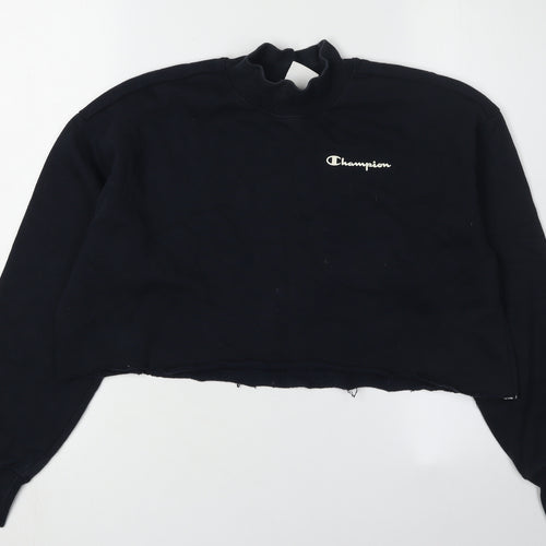 Champion Women's Black Sweatshirt Size S