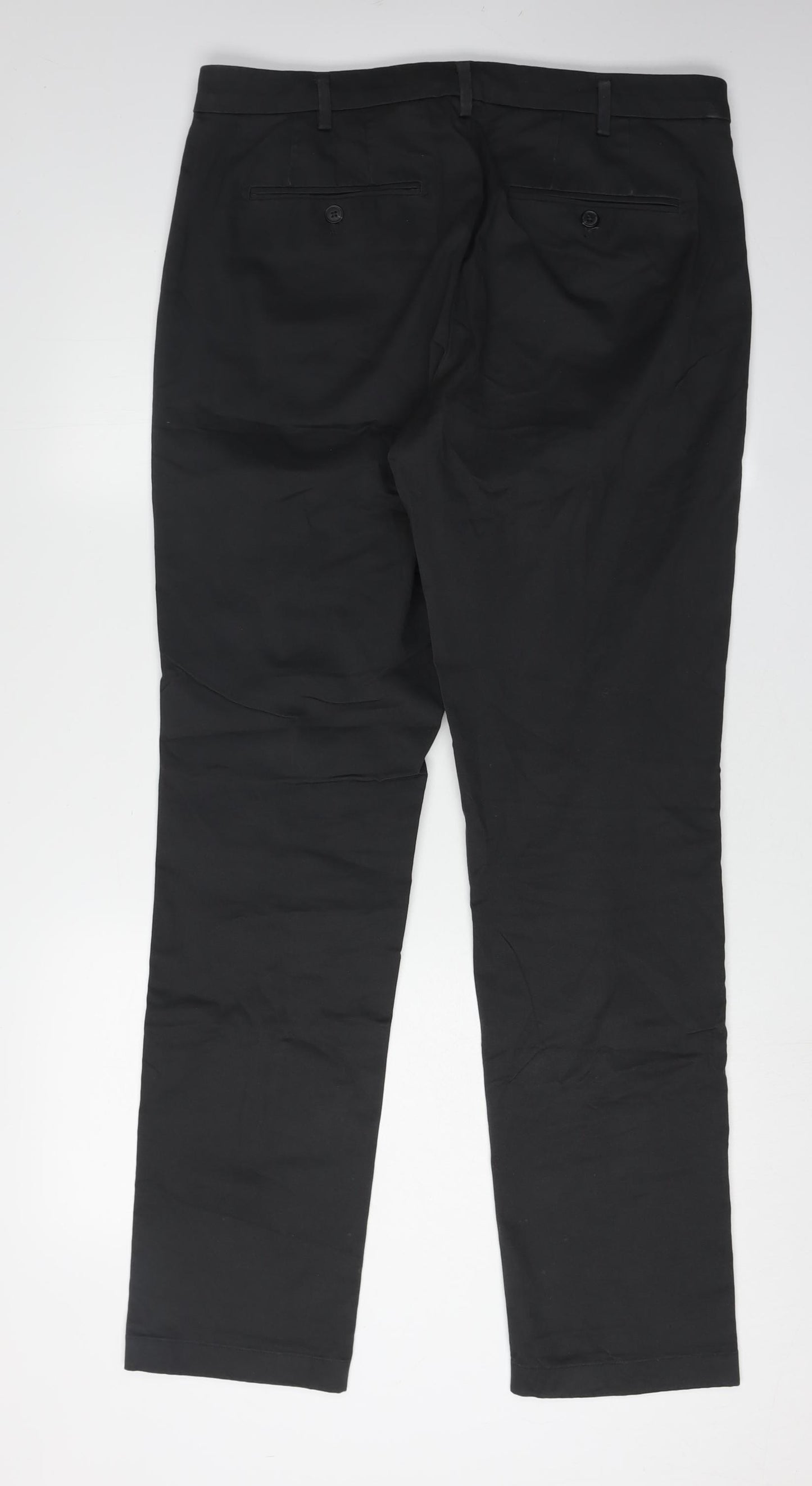 UNIQLO Men's Black Trousers Size 36