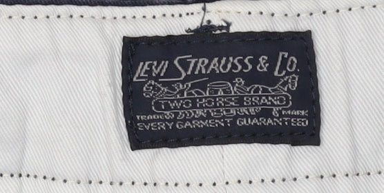 Levi Strauss & Co Men's Blue Chino Shorts, Size 34 Regular Fit