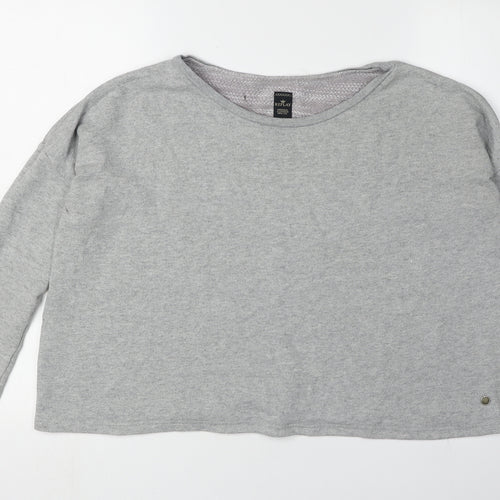 Replay Women's Grey Pullover Jumper, Size S, Cotton