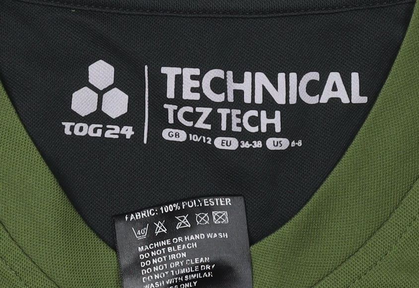 TOG24 Women's Green Athletic T-Shirt Size 10