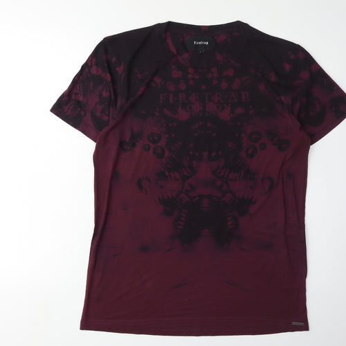 Firetrap Men's Multicoloured T-Shirt Size L