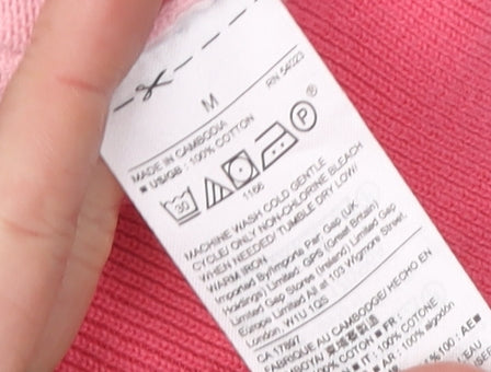 GAP Women's Multicoloured Striped Pullover Jumper M