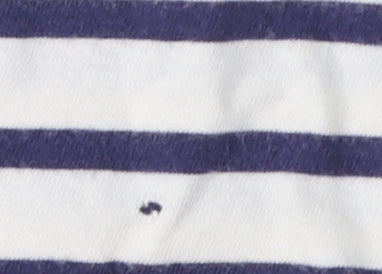 Boden Women's Blue Striped T-Shirt Size 10