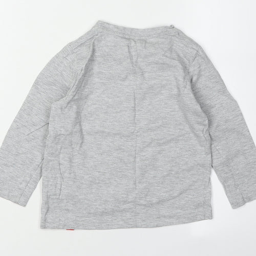 Spider-Man Boys Long Sleeve Grey T-Shirt 3 Years