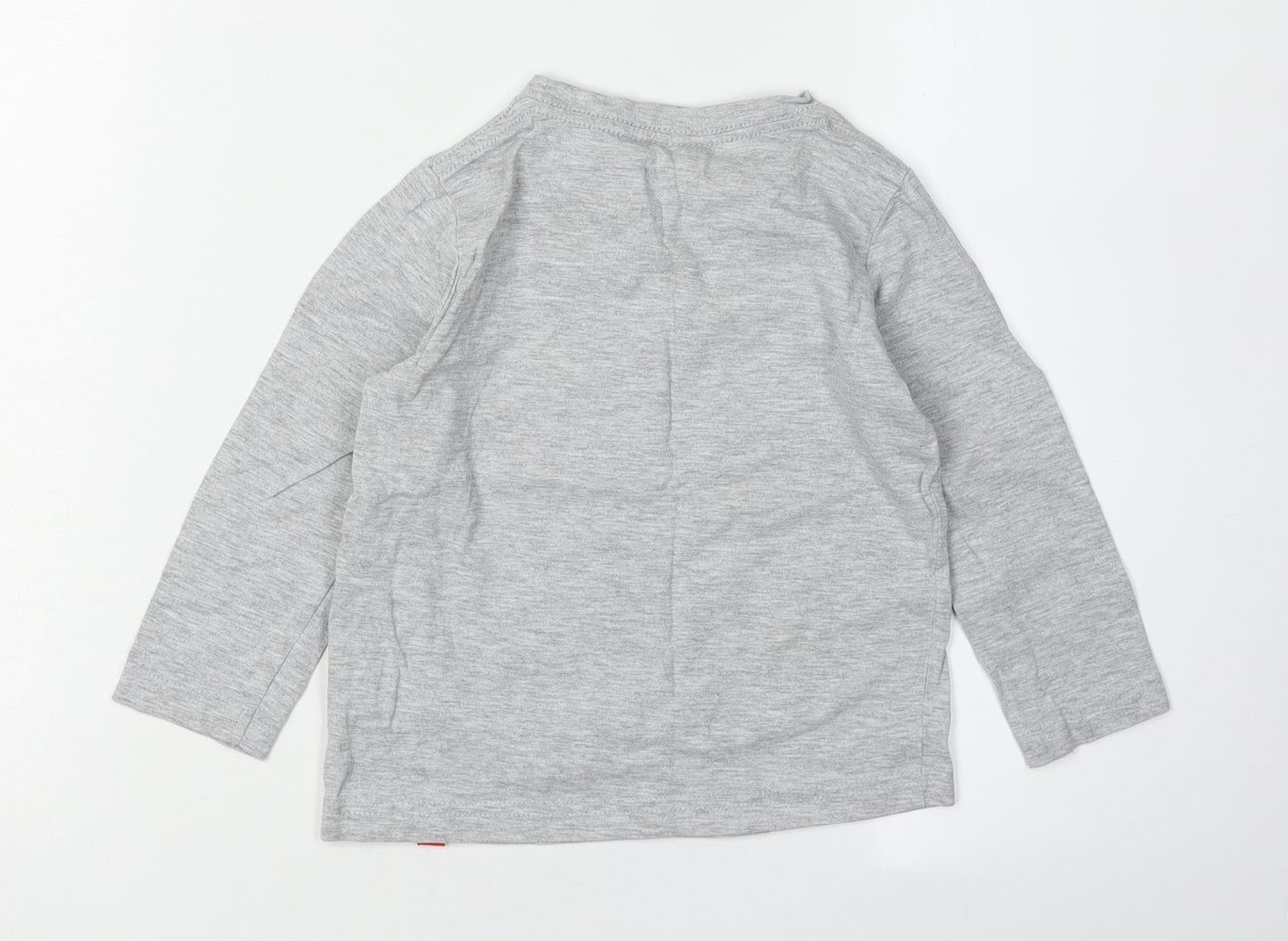 Spider-Man Boys Long Sleeve Grey T-Shirt 3 Years