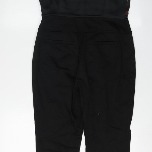Ted Baker Women's Black Floral Jumpsuit, Size L