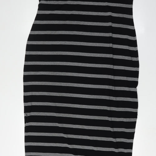 Dorothy Perkins Women’s Black Striped Dress, Size 16