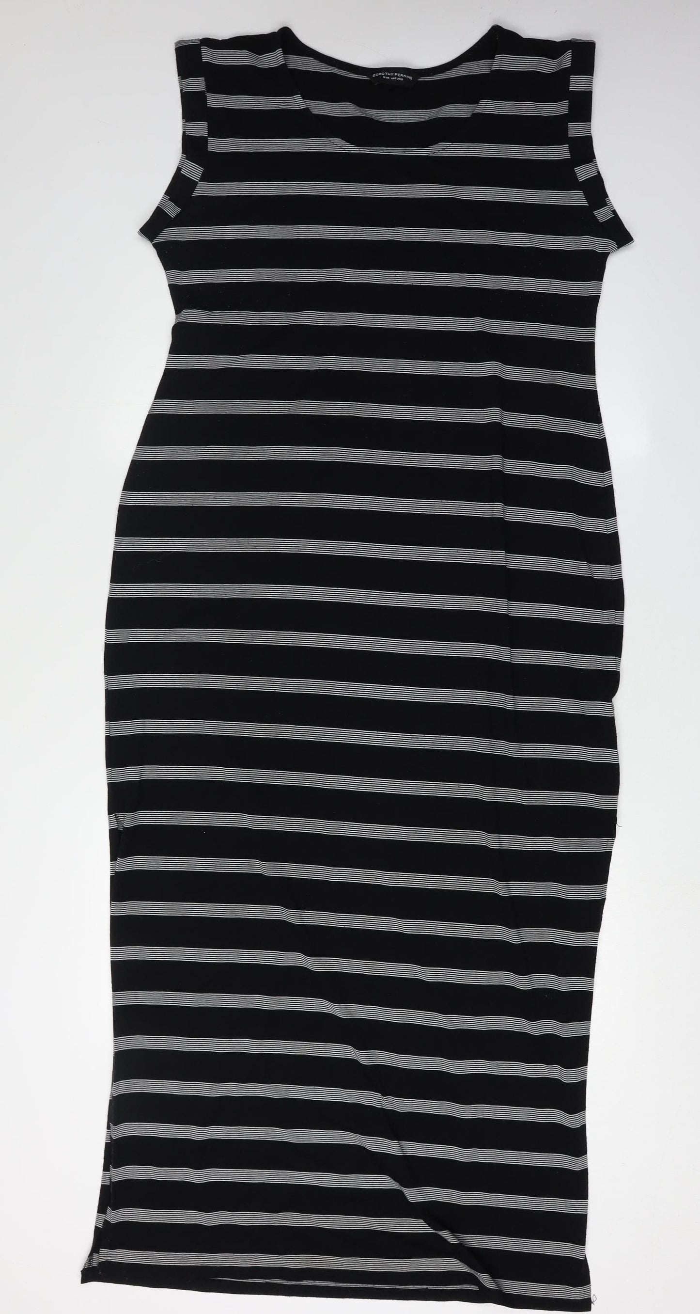 Dorothy Perkins Women’s Black Striped Dress, Size 16