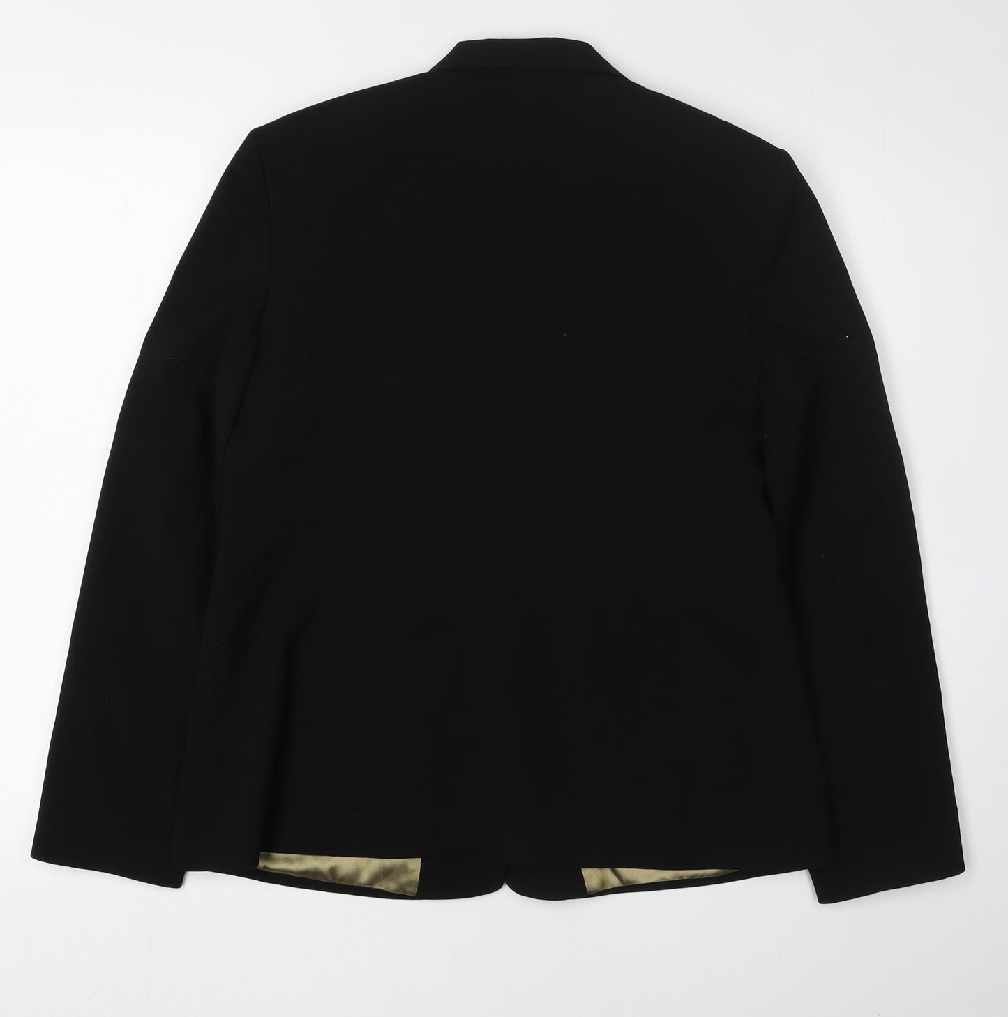 BHS Women's Black Blazer Size 14 Regular Fit