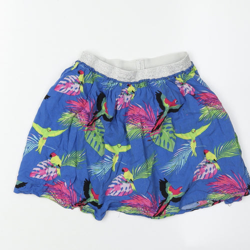Mountain Warehouse Girls Blue Floral Skirt, 5-6 Years, Cotton