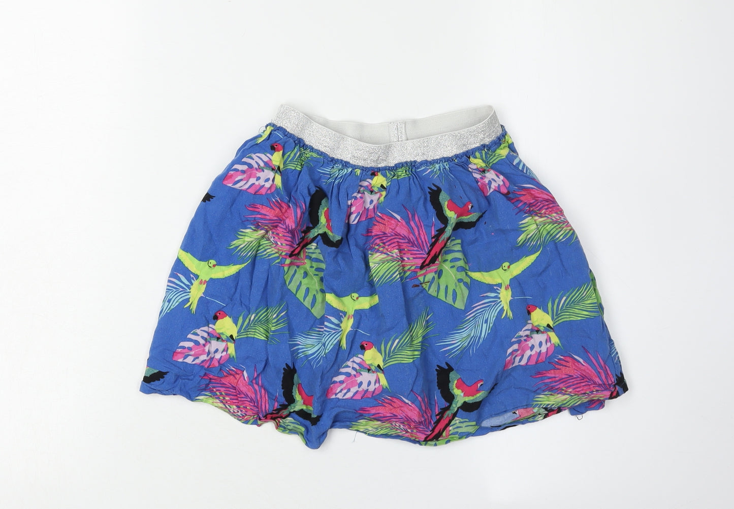 Mountain Warehouse Girls Blue Floral Skirt, 5-6 Years, Cotton