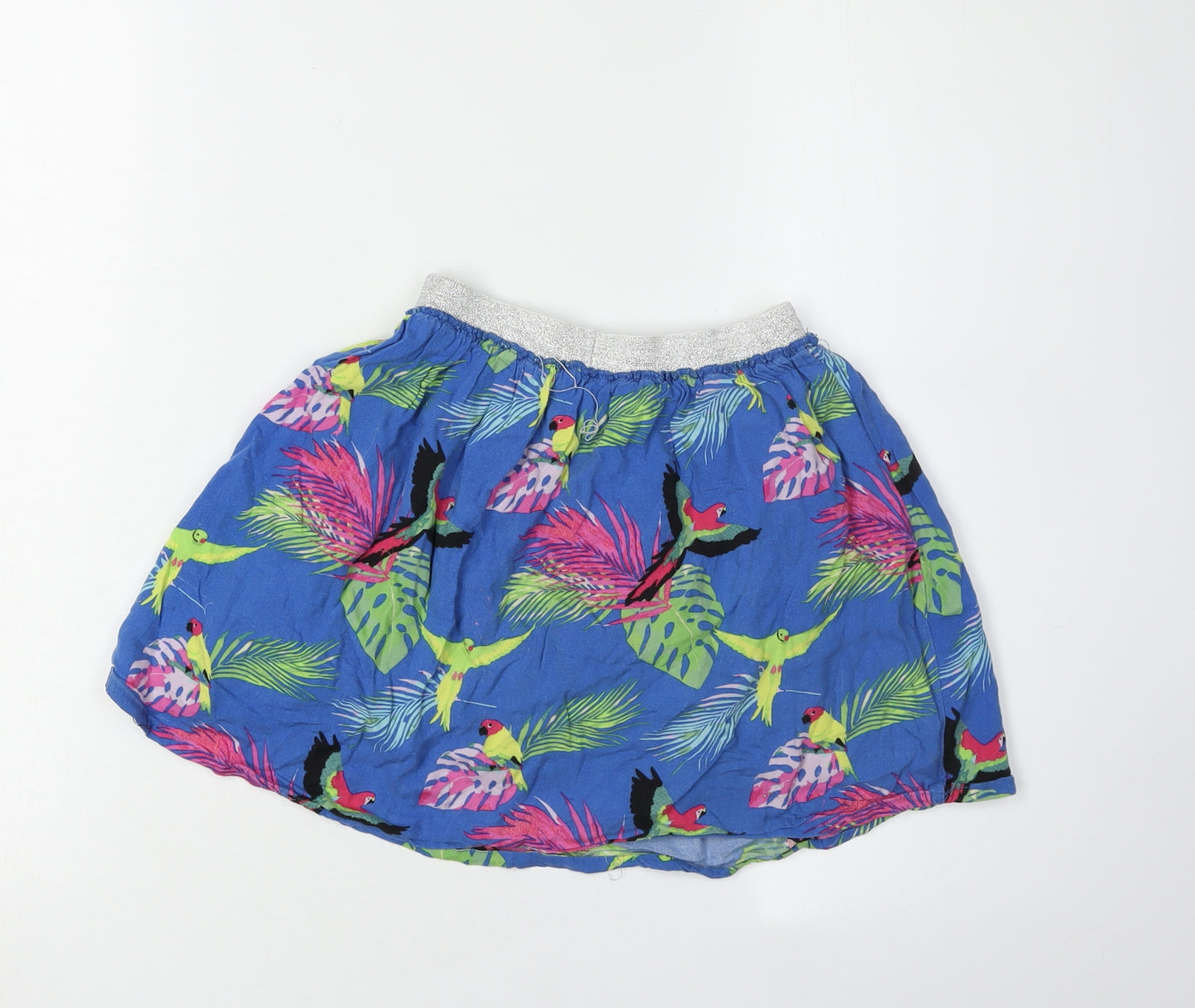 Mountain Warehouse Girls Blue Floral Skirt, 5-6 Years, Cotton