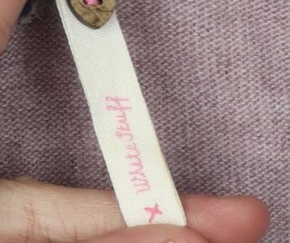 White Stuff Women's Pink Long Sleeve Cardigan Size 14