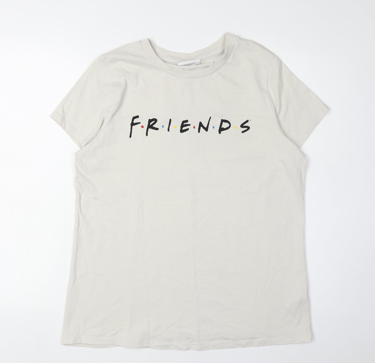 George Women's Beige Friends T-Shirt, Size 12