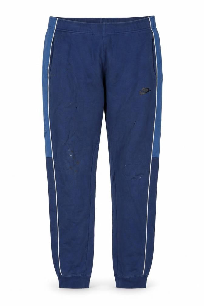 Front view of Nike Men's Blue Jogger Trousers M