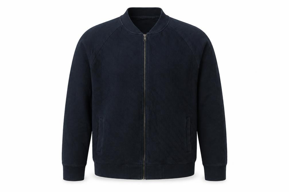 Front view of Next Men's Black Quilted Jacket, size S