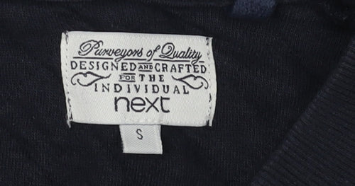 Next Men's Black Quilted Jacket Size S