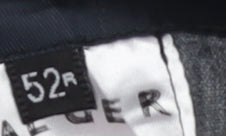 Jaeger Men's Grey Wool Blazer 52R - Formal Elegance