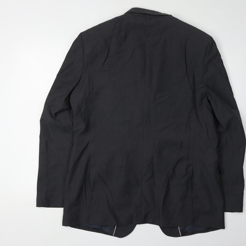 Marks and Spencer Men's Grey Wool Blazer Size 44R