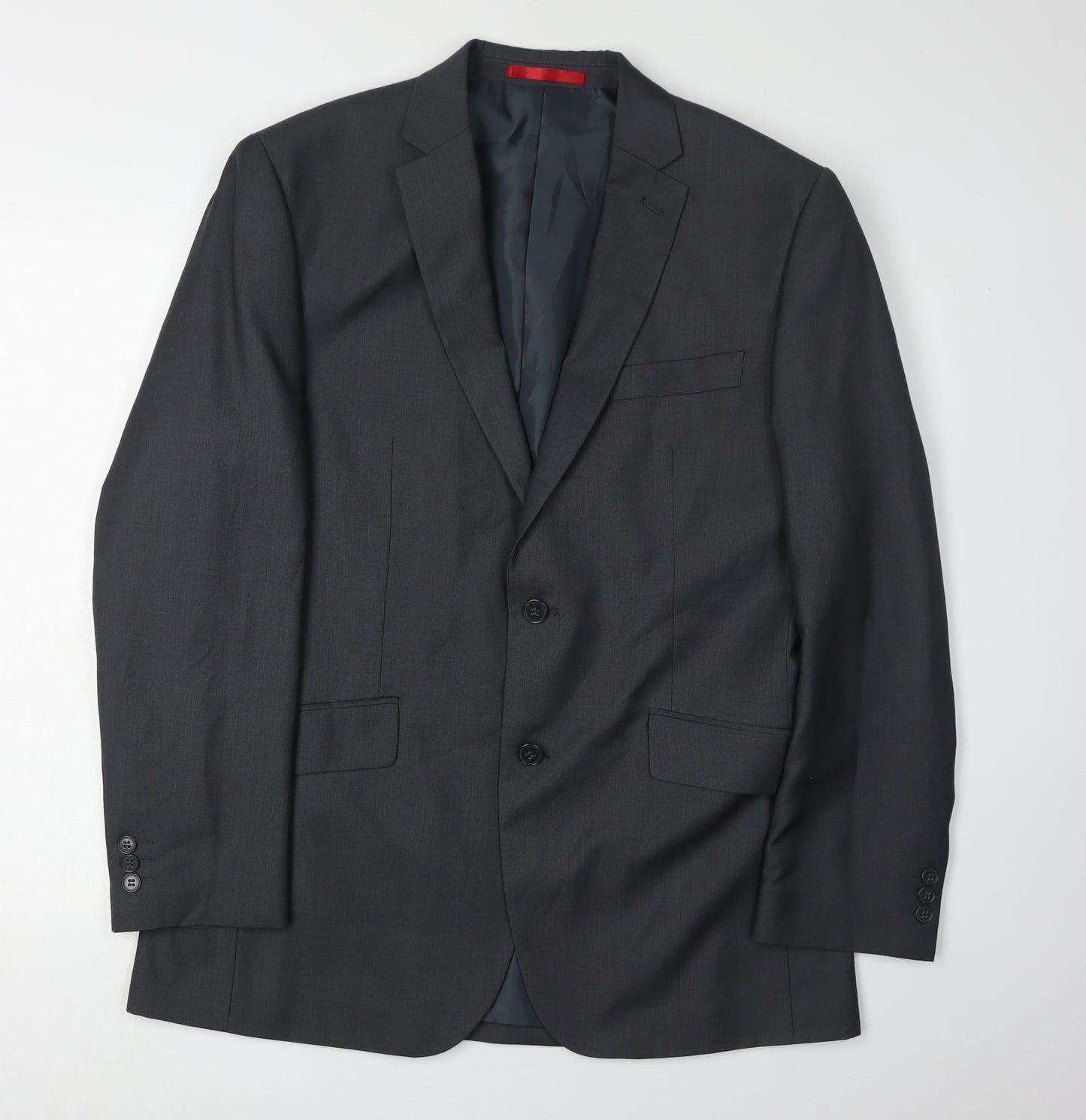 Burton Men's Grey 40R Blazer - Business/Formal Jacket