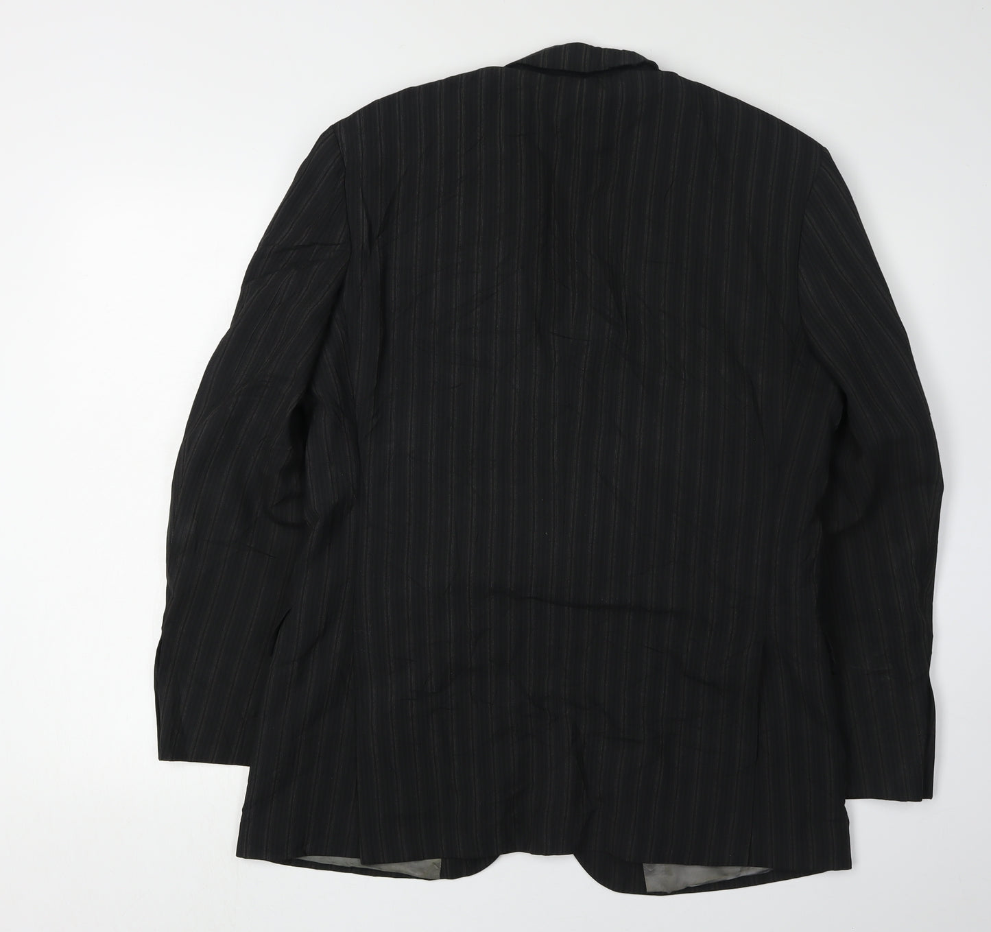 Karl Jackson Men's Black Striped Blazer, 40 Short