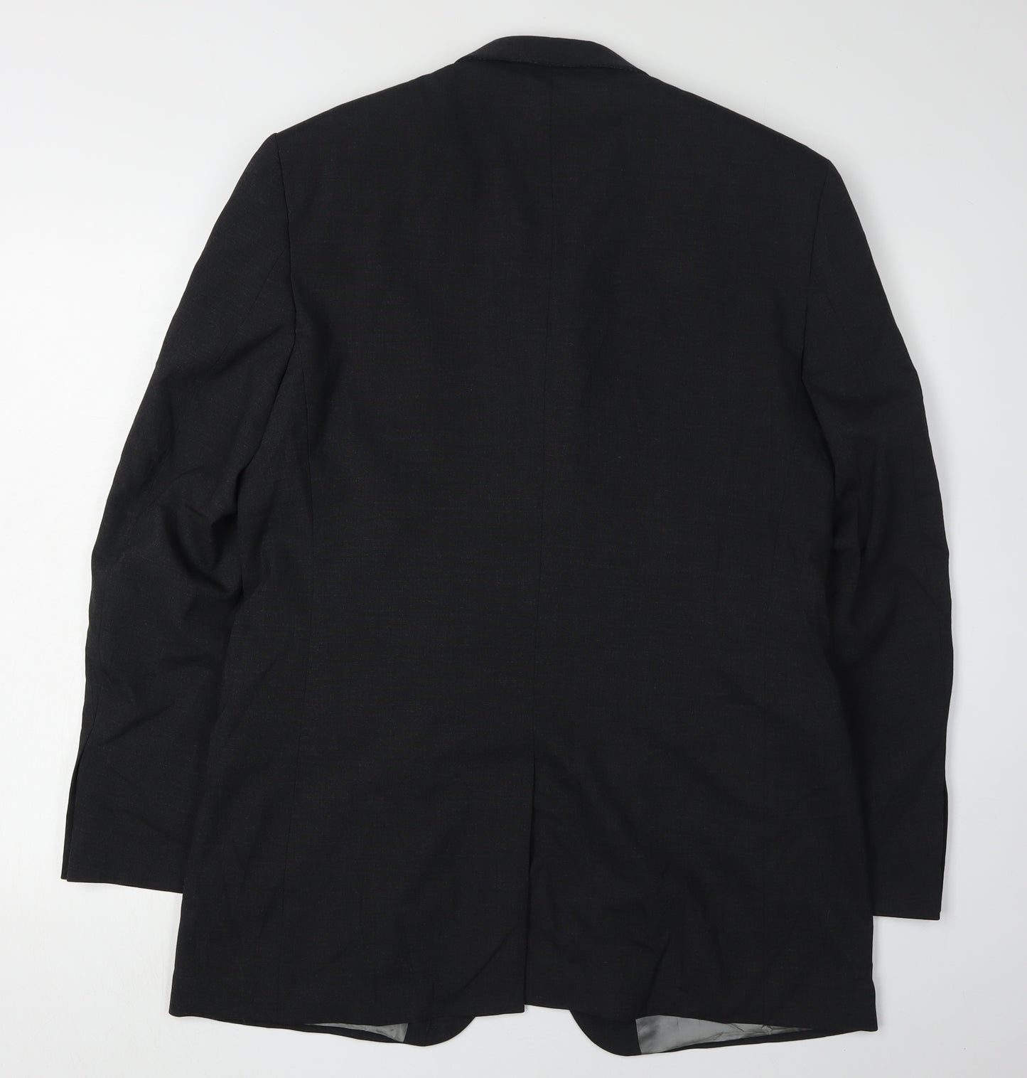 Karl Jackson Men's Black Blazer, 40, Regular Fit, Formal