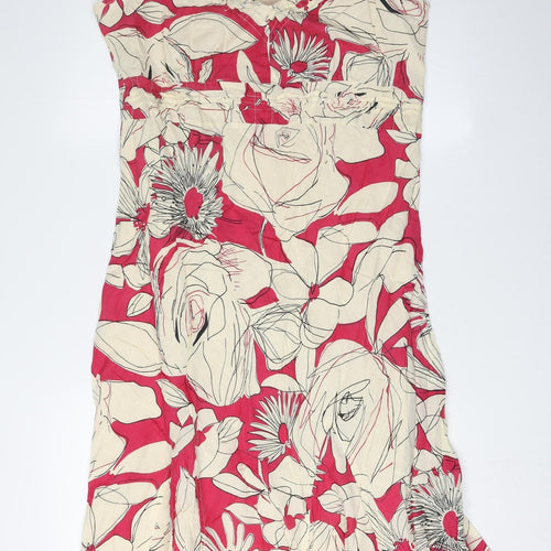 Marks and Spencer Women's Multicoloured Floral Dress Size 16