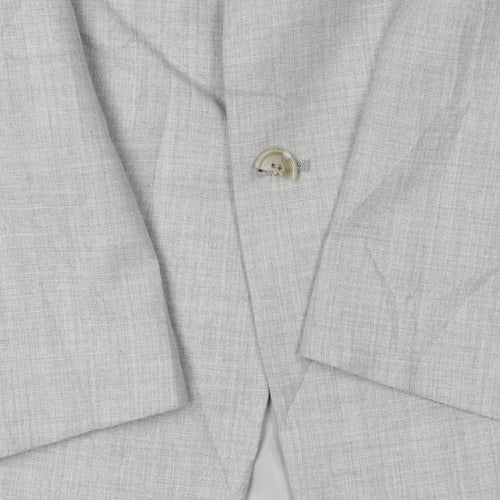 Gurteen Men's Beige Suit Jacket 38R Regular