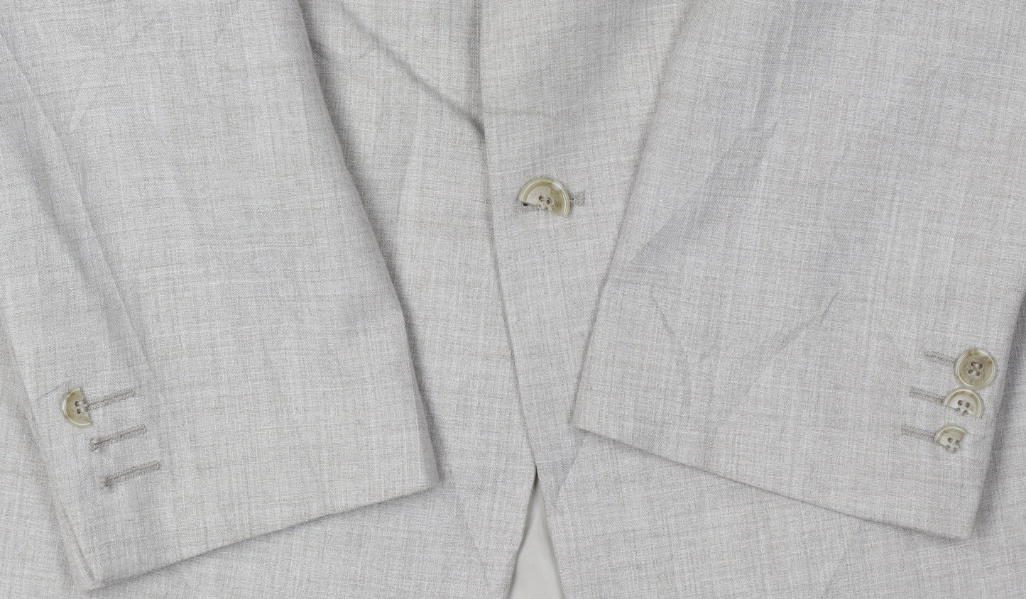 Gurteen Men's Beige Suit Jacket 38R Regular