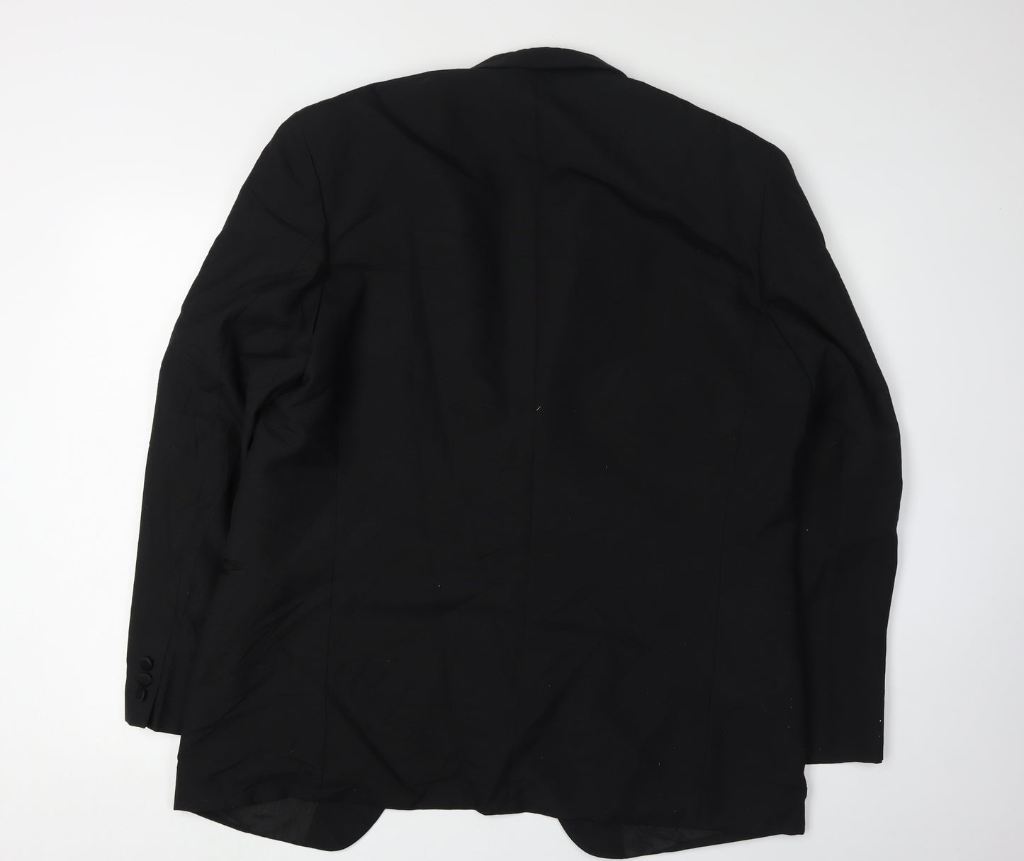 Luis Fabre Men's Black Suit Jacket, Size 44R