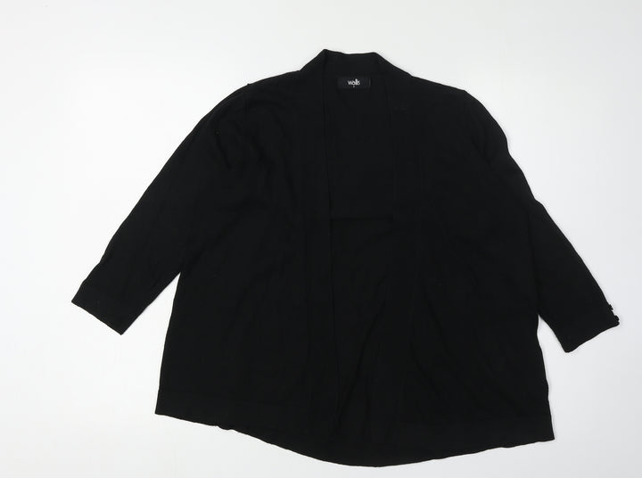 Wallis Women's Black Cardigan S Casual Knit