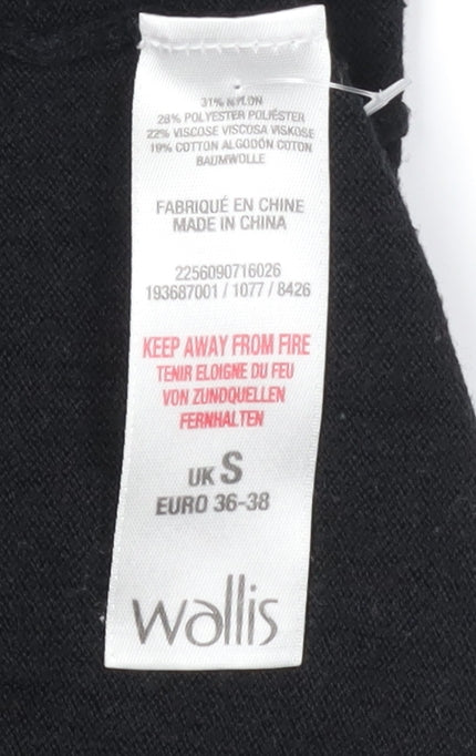 Wallis Women's Black Cardigan S Casual Knit