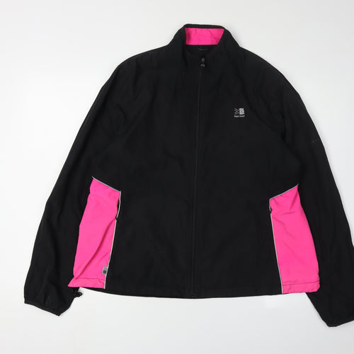 Karrimor Women's Black Activewear Jacket UK 16 Full Zip