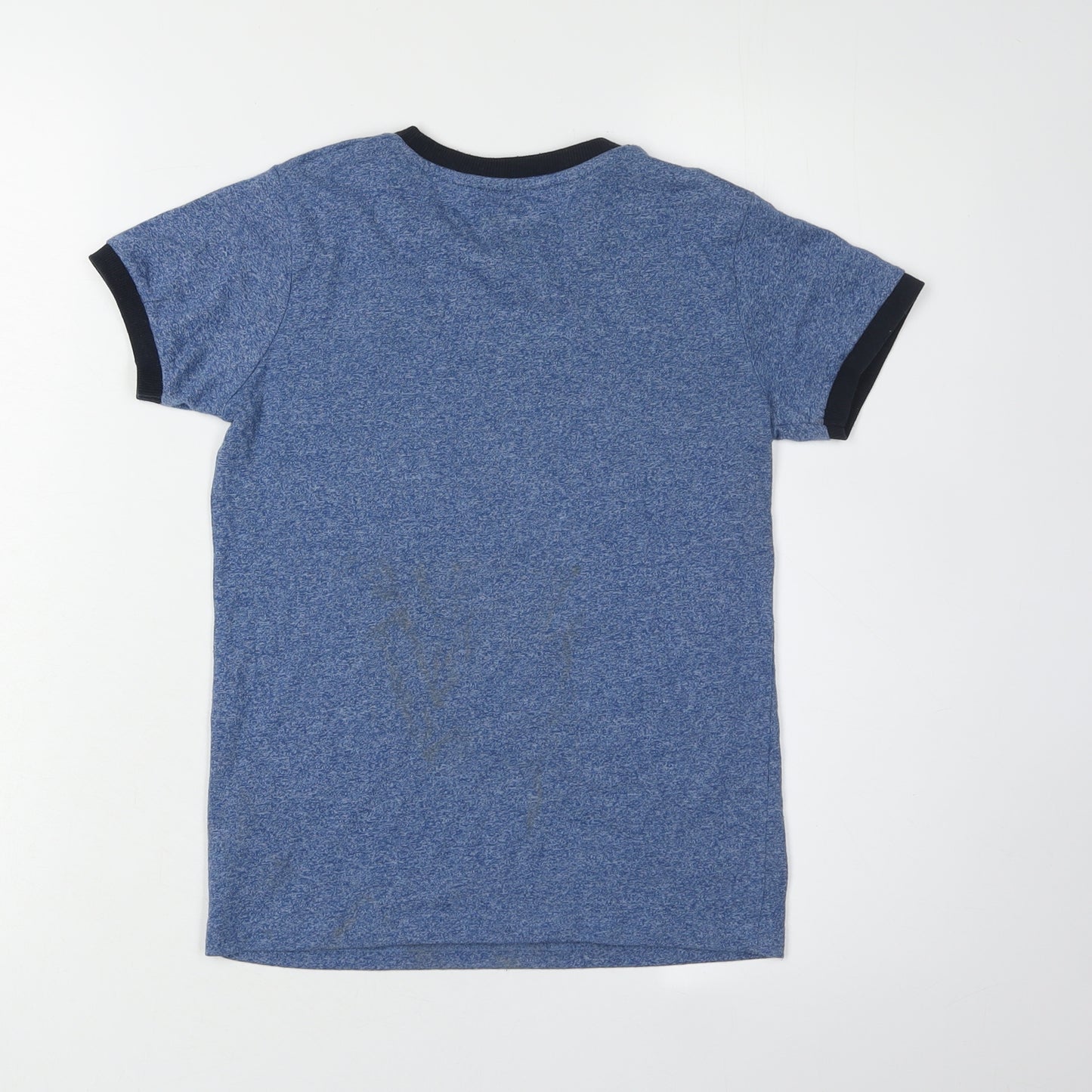 Tokyo Laundry Boys Blue Crew Neck T-Shirt Size 7-8
