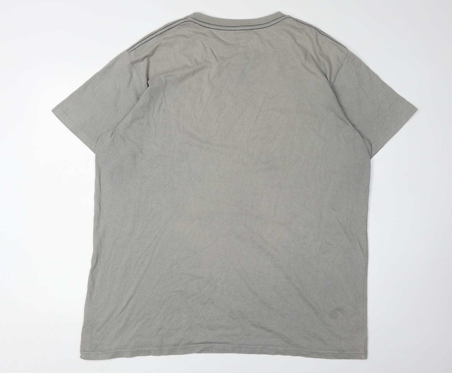 Weird Fish Men's Grey 3XL Graphic Print T-Shirt