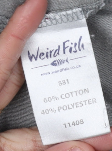 Weird Fish Men's Grey 3XL Graphic Print T-Shirt