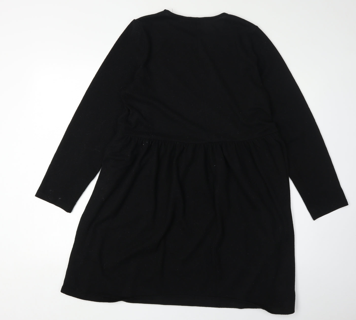 Noisy May Women's Black Dress M Long Sleeve Pullover