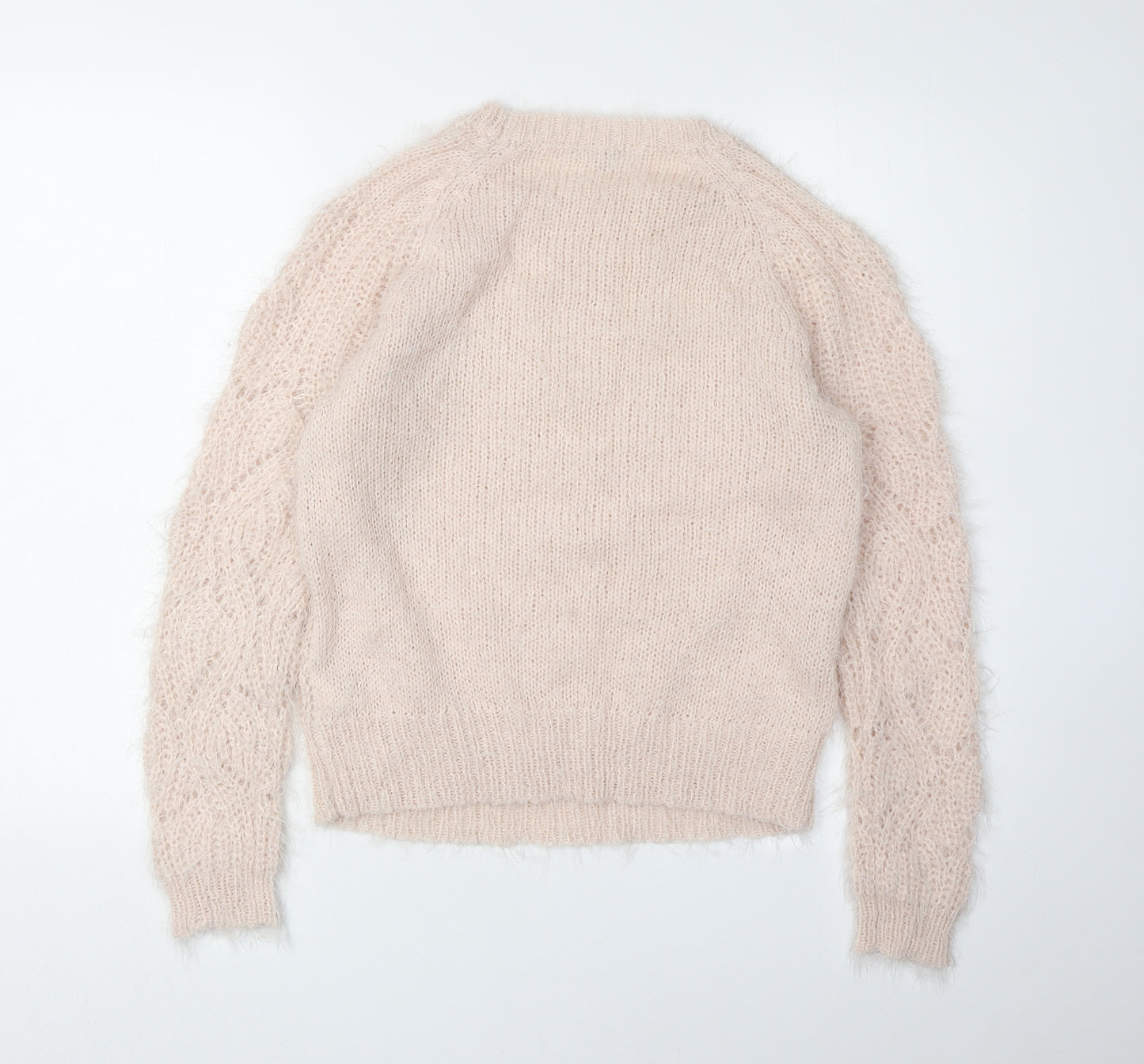 Red Herring Womens Ivory Knit Pullover Jumper, Size 10