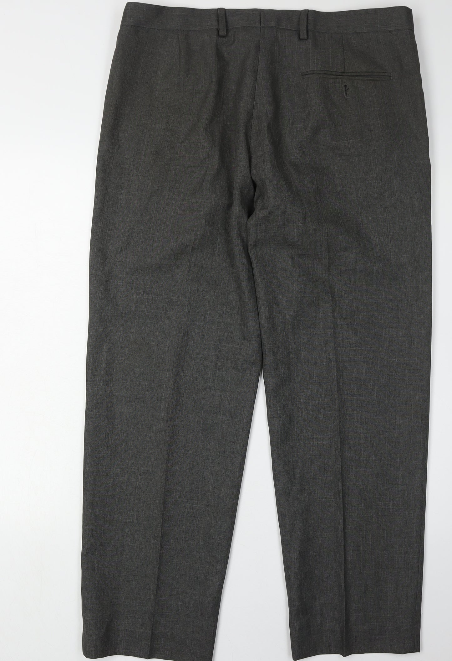 Marks and Spencer Men's Grey Trousers 36